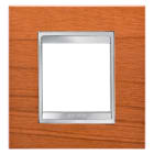 Gewiss - PLAQUE LUX INT. 2P CERISIER