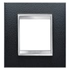 Gewiss - PLAQUE LUX INT. 2P CUIR NO