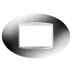 Gewiss - PLAQUE APPAREILLAGE ART 3P CHROME - GW16303MC