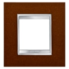 Gewiss - PLAQUE LUX INT. 2P FER DÉPOLI ACIDIFIÉ