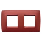 Gewiss - PLAQUE ONE INT. 2+2P H RUBIS