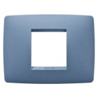 Gewiss - PLAQUE APPAREILLAGE ONE 2P BLEU MER - GW16102VB