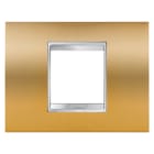 Gewiss - PLAQUE LUX 2P OR