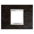Gewiss - PLAQUE LUX 2P WENGUÉ