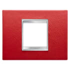 Gewiss - PLAQUE LUX 2P CUIR RUBIS
