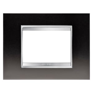 Gewiss - PLAQUE LUX 3P METAL CANON FUSIL