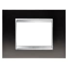 Gewiss - PLAQUE LUX 3P METAL CANON FUSIL