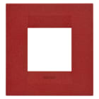 Gewiss - PLAQUE APPAREILLAGE GEO INT. 2P RUBIS - GW16422VR