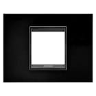 Gewiss - PLAQUE LUX 2P METAL NO MONOCROME