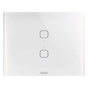 Gewiss - PLAQUE ICE TOUCH KNX BL 2 SYMB.