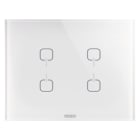 Gewiss - PLAQUE ICE TOUCH KNX BL 4 SYMB.