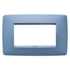 Gewiss - PLAQUE APPAREILLAGE ONE 4P BLEU MER - GW16104VB