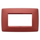 Gewiss - PLAQUE ONE 4P RUBIS