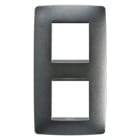 Gewiss - PLAQUE ONE INT. 2+2P V.E. 71 ARDOISE