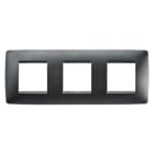 Gewiss - PLAQUE ONE INT. 2+2+2P H ARDOISE