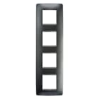 Gewiss - PLAQUE ONE INT. 2+2+2+2P V ARDOISE