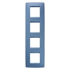 Gewiss - PLAQUE ONE INT. 2+2+2+2P V BLUE MARINE