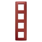 Gewiss - PLAQUE ONE INT. 2+2+2+2P V RUBIS