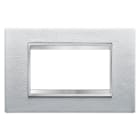 Gewiss - PLAQUE LUX 4P CUIR BL