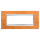 Gewiss - PLAQUE LUX 6P CERISIER