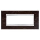 Gewiss - PLAQUE LUX 6P WENGUÉ