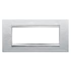 Gewiss - PLAQUE LUX 6P CUIR BL