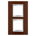 Gewiss - PLAQUE LUX INT. 2+2P V.E. 71 FER DÉPOLI