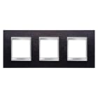 Gewiss - PLAQUE LUX INT. 2+2+2P H ALUMINIUM NO