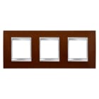 Gewiss - PLAQUE APPAREILLAGE LUX INT. 2+2+2P H FER DÉPOLI ACID - GW16226MF