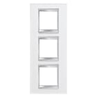 Gewiss - PLAQUE LUX INT. 2+2+2P V CUIR BL