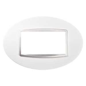 Gewiss - PLAQUE ART 4P BL CRÈME