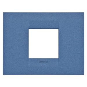 Gewiss - PLAQUE GEO 2P BLEU MER