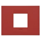 Gewiss - PLAQUE APPAREILLAGE GEO 2P RUBIS - GW16402VR