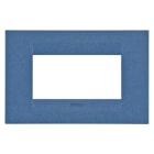 Gewiss - PLAQUE APPAREILLAGE GEO 4P BLEU MER - GW16404VB