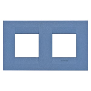 Gewiss - PLAQUE GEO INT. 2+2P H BLEU MER