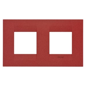 Gewiss - PLAQUE GEO INT. 2+2P H RUBIS