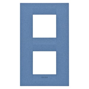 Gewiss - PLAQUE GEO INT. 2+2P V.E. 71 BLEU MER