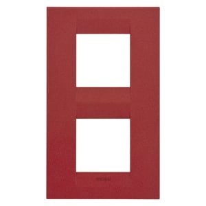 Gewiss - PLAQUE GEO INT. 2+2P V.E. 71 RUBIS