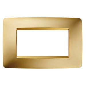 Gewiss - PLAQUE ONE 4P OR