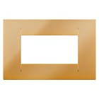 Gewiss - PLAQUE APPAREILLAGE GEO 4P OR - GW16404MO