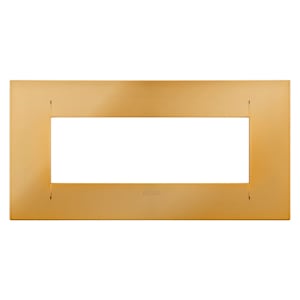 Gewiss - PLAQUE APPAREILLAGE GEO 6P OR - GW16406MO