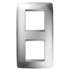 Gewiss - PLAQUE ONE INT. 2+2P V.E. 71 CHROME