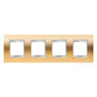 Gewiss - PLAQUE LUX INT. 2+2+2+2P H OR