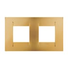 Gewiss - PLAQUE APPAREILLAGE GEO INT. 2+2P H OR - GW16423MO