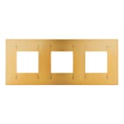 Gewiss - PLAQUE APPAREILLAGE GEO INT. 2+2+2P H OR - GW16426MO