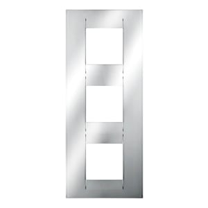 Gewiss - PLAQUE GEO INT. 2+2+2P V CHROME