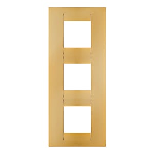 Gewiss - PLAQUE GEO INT. 2+2+2P V OR