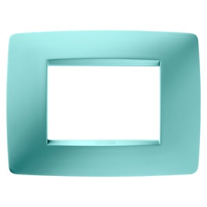 Gewiss - PLAQUE ONE 3P BLEU CARAIBES