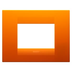 Gewiss - PLAQUE GEO 3P ORANGE OPAL