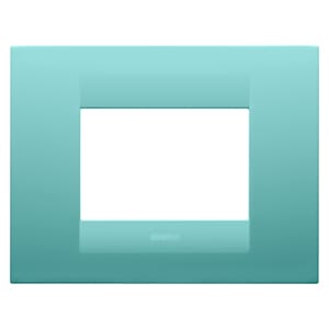 Gewiss - PLAQUE GEO 3P BLEU CARAIBES